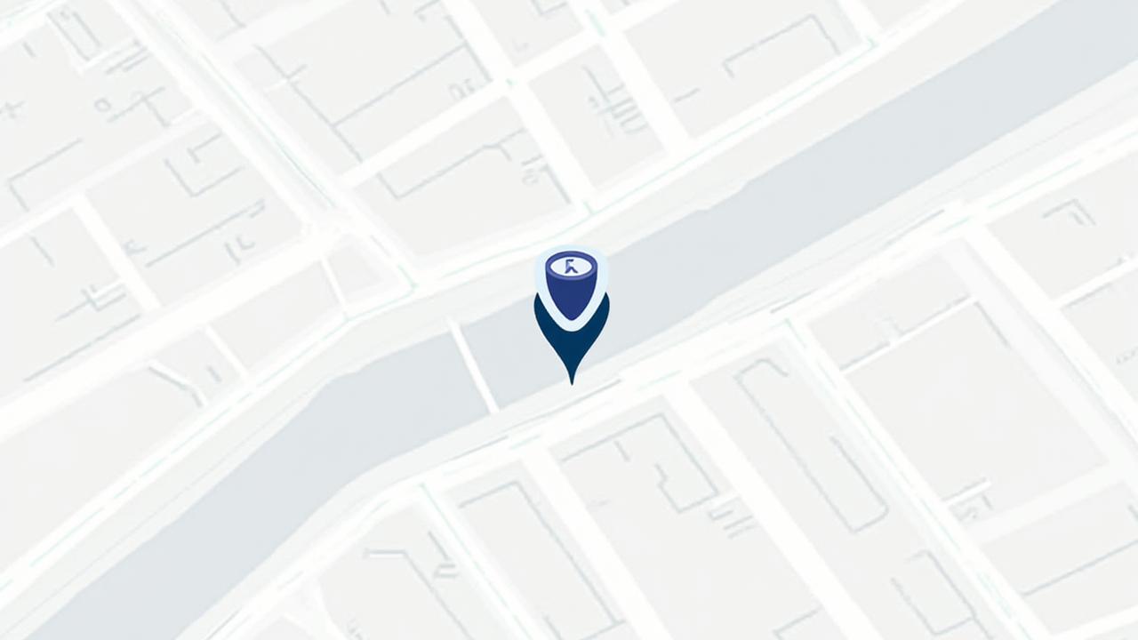 Map showing the location of Unik Filen's physical office