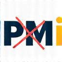 PMI crossed out icon representing avoiding mortgage insurance