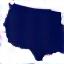 A map of the United States with a pin, representing nationwide expertise